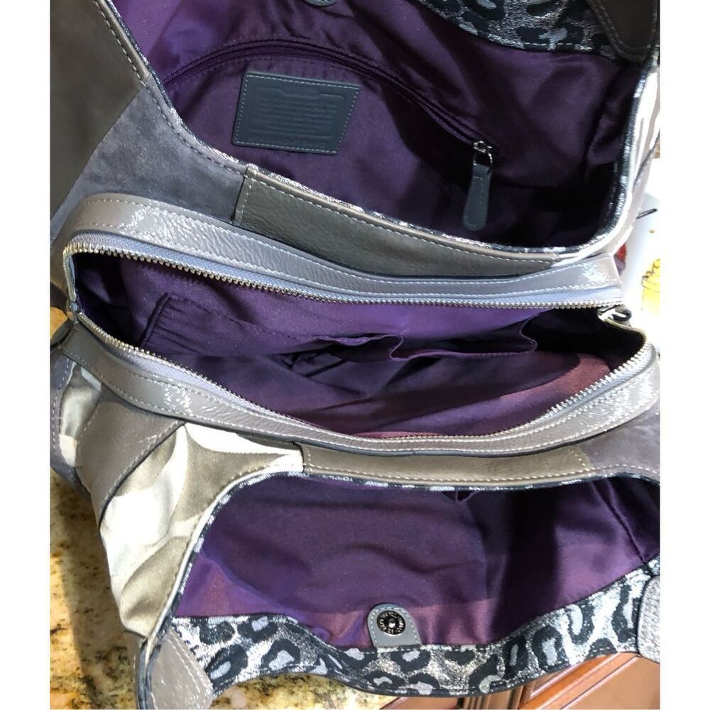 Coach Multicolor Patchwork Shoulder Bag - image 3